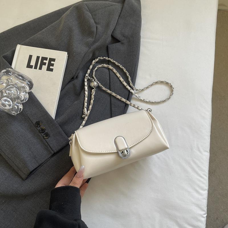 Premium Chain Bag Women's 2025 New Fashion Small Square Bag Versatile Retro Spring and Summer Shoulder Messenger Bag Women's Bag