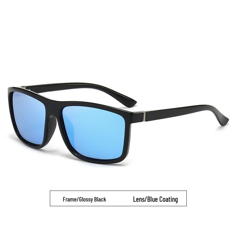 Men's High-End Retro Polarized Sports Sunglasses for Driving, Fishing, and Cycling.