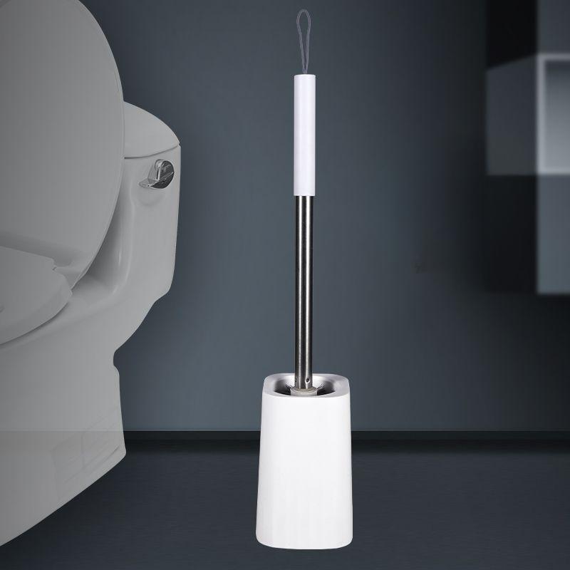 Cleaning Toilet Brush Household Bathroom Toilet Brush with Base Long Handle Set Bathroom Unclogging
