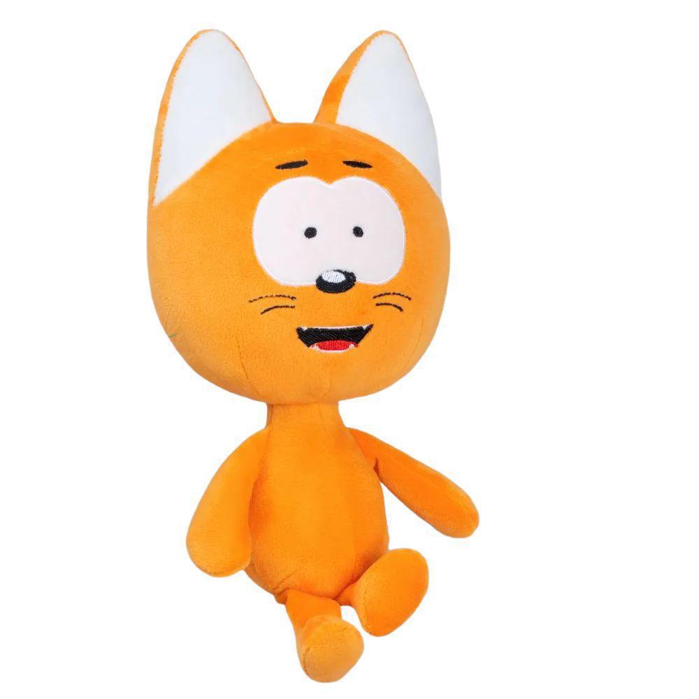 32cm Niedliche Kote Kitty Plüschpuppe Orange Cartoon-Katze Stofftier Weiches Anime-Zubehör Kinderzimmer Dekoration Geschenk