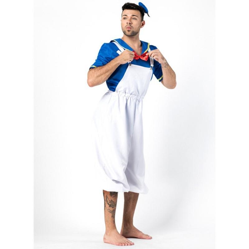 Unique Duck Mens Cosplay Attire Featuring Highquality Polyester Fabric For All Seasons