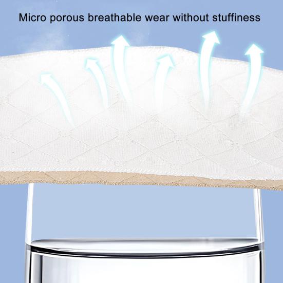 Bra Liner Reusable Washable Under-Breast Sweat Absorber Pads Women Odor Control Cotton Breast Pad Moisture Wicking Boob Insert Lining