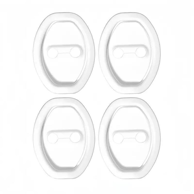 

4 ШТ. Универсальные резиновые втулки для дверных замков General Motors, защитные накладки, амортизаторы для дверей, противоударная паста белый