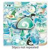 50 Salt-type Graffiti Stickers Personalized Small Fresh Hand-painted Decorative Mobile Phone Water Cup Stickers Waterproof