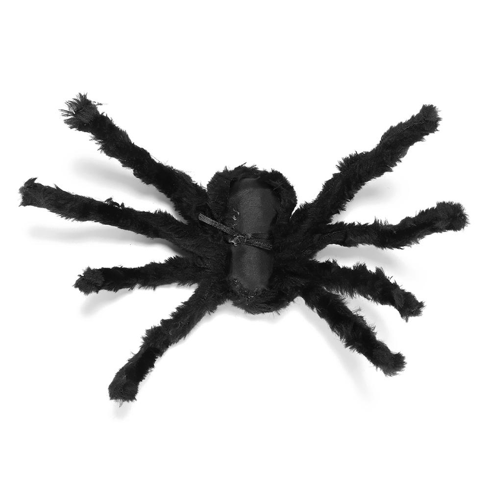 Horror Atmosphere Party Supplies Bar Ornament Halloween Decoration Haunted House Black Plush Spider