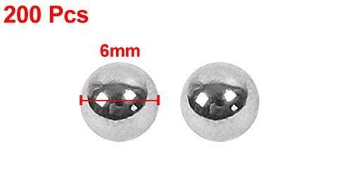 Zspowertech Bicycle Bike 6mm Diameter Steel Ball Bearing Replacement 200pcs