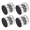 eaker Isolation Feet Shock Absorbing Prevent Slip    HiFi  eaker Stand for Amplifier Turntable Subwoofer 4pcs