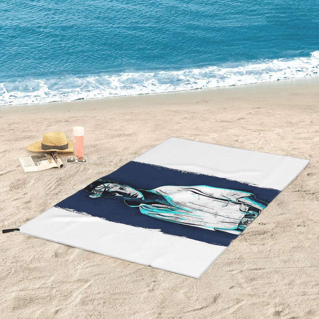 Ralph Macchio - Karate Kid Beach Towel Soft Microfiber Quick Dry Absorbent Quick Towels For Swimming