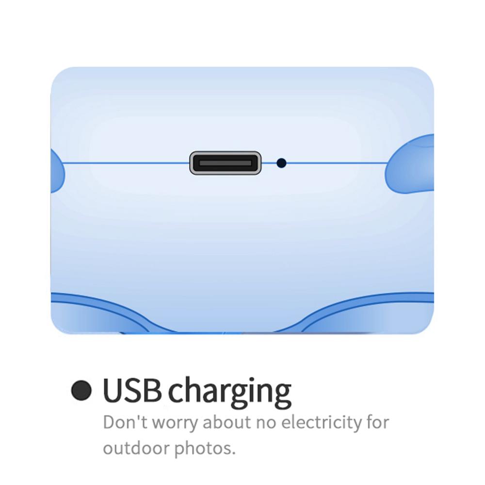 Tragbare Kinder Sofortbildkamera mit Thermischem Druck Kinderkamera 2,4 Zoll Bildschirm Digitalkamera Foto Selfie HD