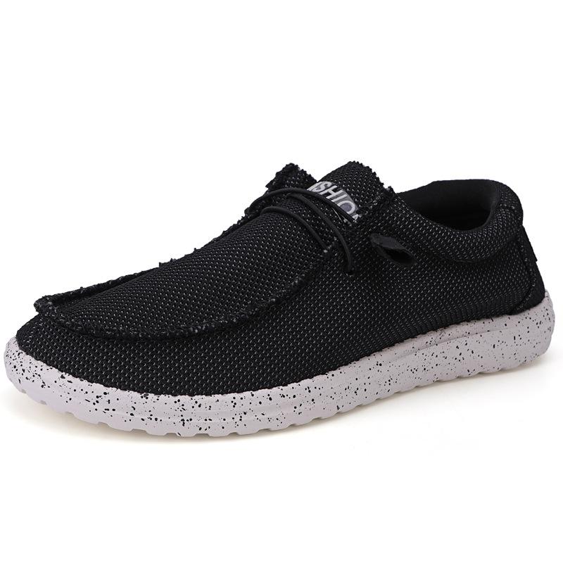 New Men's Casual Business Shoes, Four Seasons Fashion Shoes, European and American Versatile Canvas Men's Shoes