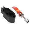 Electric Scooter Folding Clamp Fit for   M5pro Aluminum Alloy Vertical Rod Rugged Lock Replacement Orange