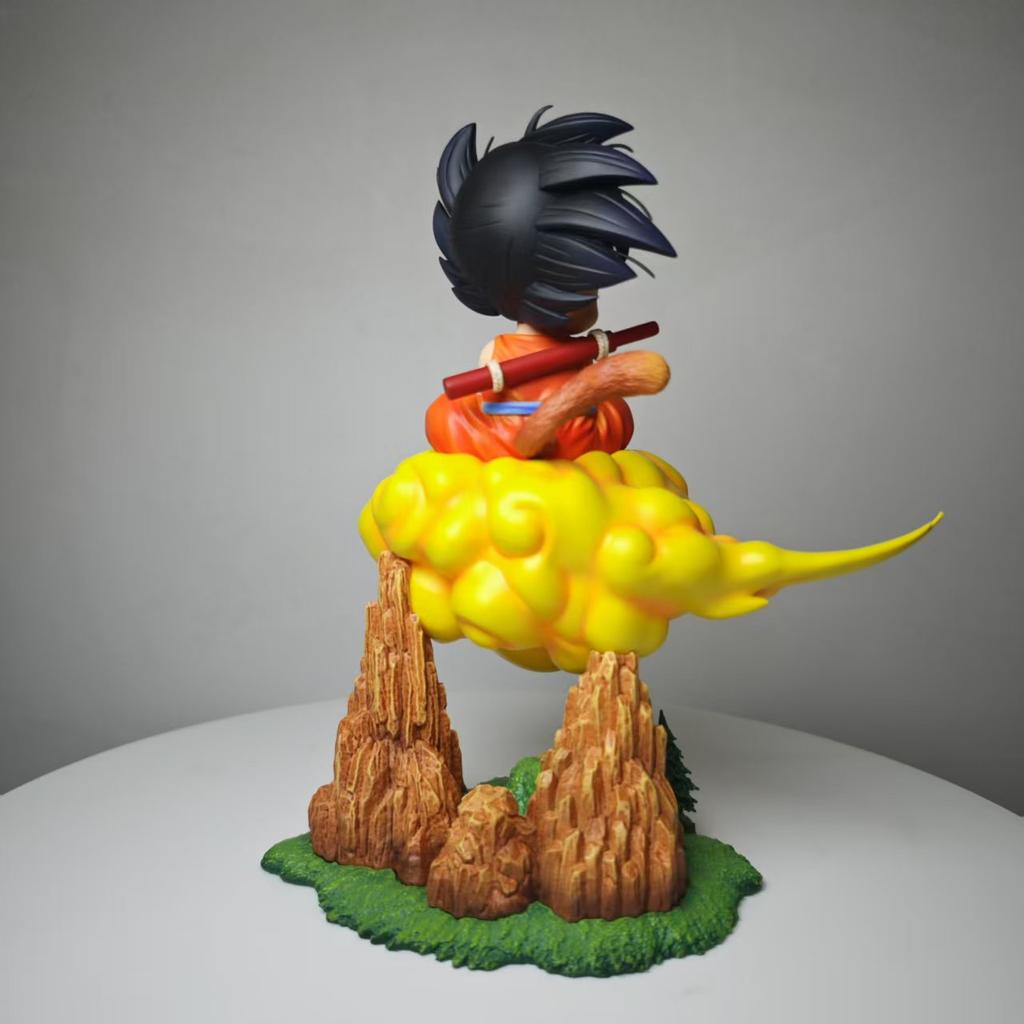 21cm/8.27inch Dragon Ball Kintoun Goku Figure Kid Goku Pvc Action Figures Collection Model Toys Gifts
