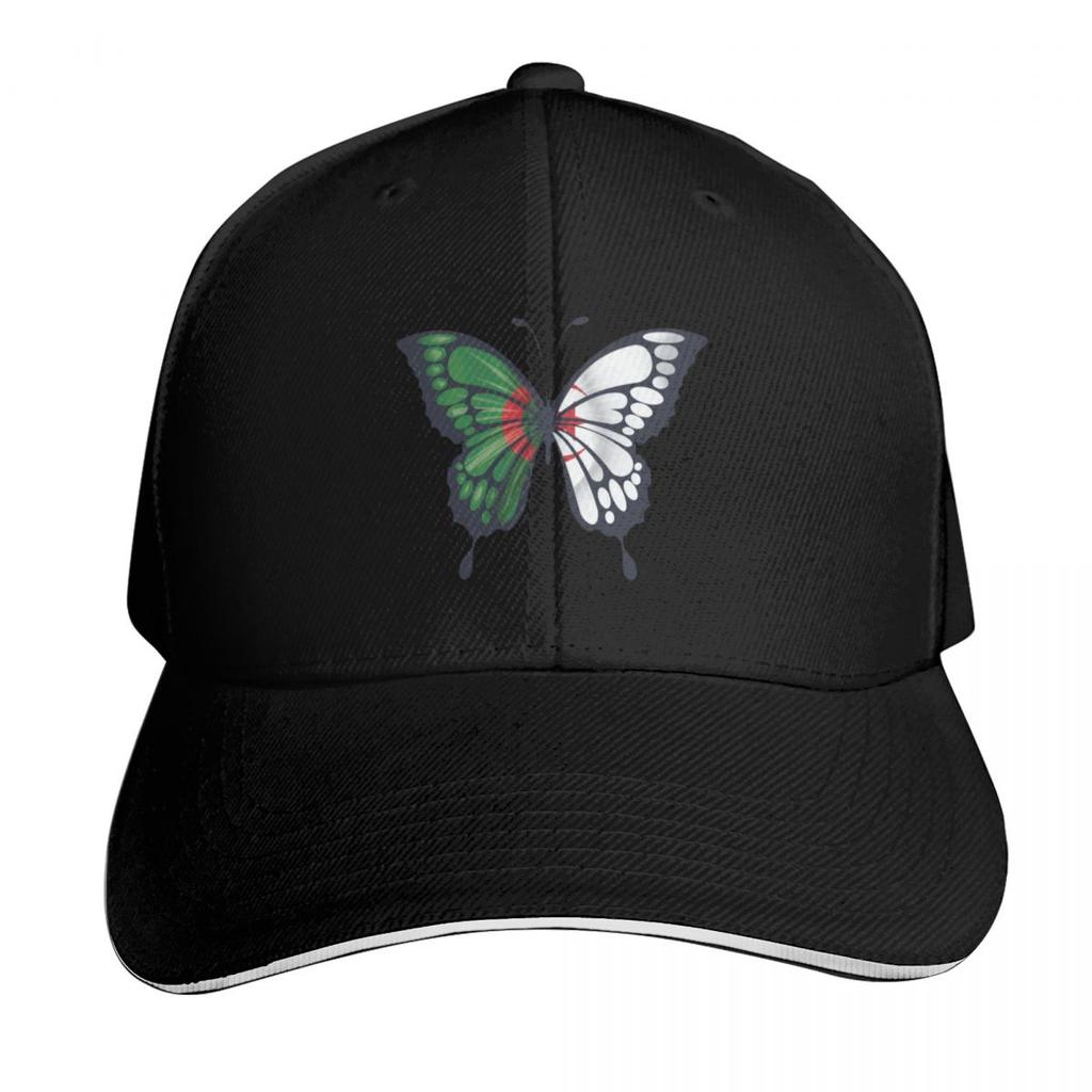 Algeria Butterfly Papilio Flag Baseball Cap hats for Unisex Custom Cap foam party Hat Luxury Hat Unisexs Luxury Womens