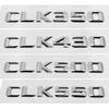 Old Style Metal ABS Car Emblem Sticker Tail Letter Badge for Mercedes Benz CLK Class CLK350 CLK430 CLK500 CLK550 Accessories