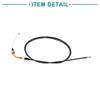 ACROPIX Coated Motorcycle Throttle Cable Wire Line Replacement 101cm Length for Ho nda Compatible with CG125 Black 1 Pcs
