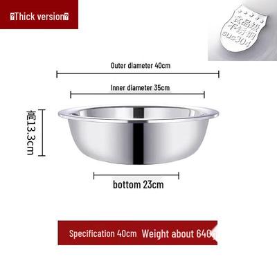 AVADEN Food Grade 304 Stainless Steel Basin