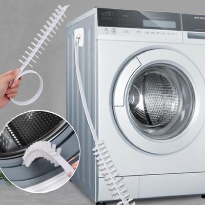 1PC Universal Rolling Washing Machine Brush Decontamination Flexible Long Handle Cleaner Brush 360° Rotation Cleaning Brushes