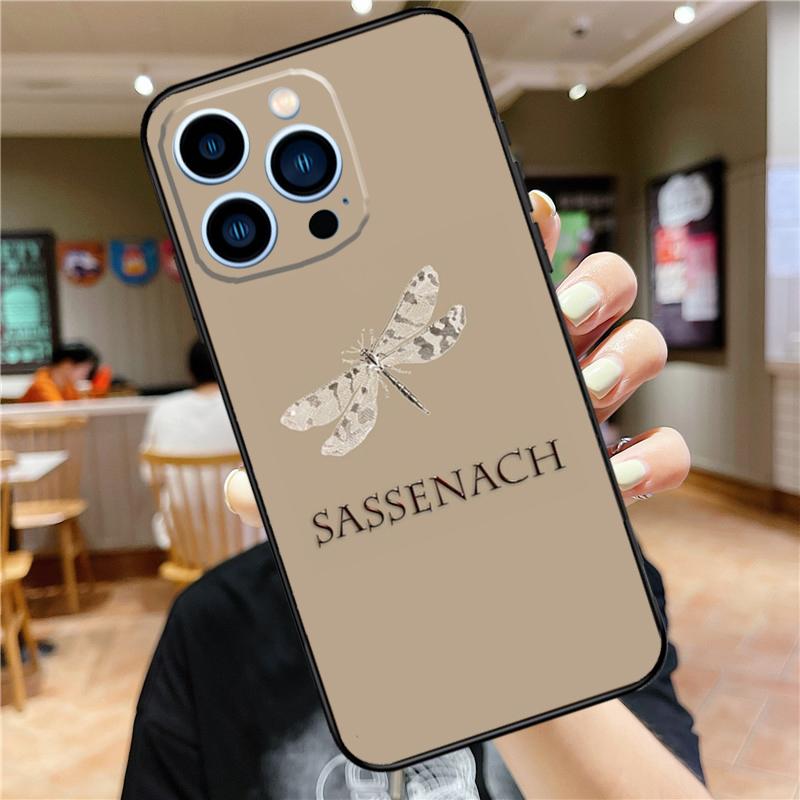 

Outlander Sassenach Design Case For iPhone 17 16 15 13 12 11 14 Pro Max Mini Plus 16e 17 Air Bumper Cover Accessories iPhone 15 Pro