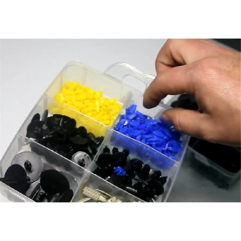 New 650Pcs Boxed Car Auto Bumper Door Trim Fasteners Set Repair Parts Plastics Clips