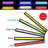 1/2pcs 17cm Universal Waterproof Daytime Running Lights COB Fog Lamp Car Styling Led Day Light DRL Lamp Fog Bar Lamp Strip Light
