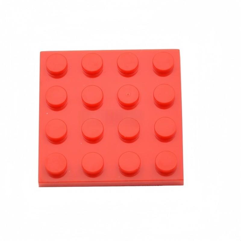 15PCS 4x4 Dots Blocks Base Plate Colorful Building Bricks Compatible Parts 3031 DIY Educational Toys for Children