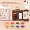 Feile Mini Travel Watercolor Set - Portable Solid Palette for Bird Painting