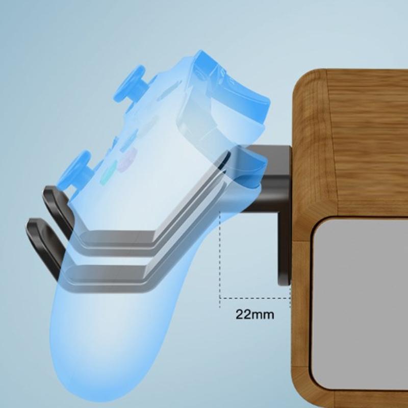 Controllers Wall Mount Holder Universal Wall Mount for Video Game Controllers&Headphones Storage Shelf Holder