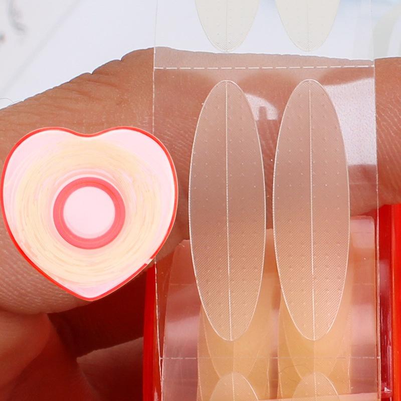 600PCS Invisible Eyelid Sticker Lace Eye Lift Strips Double Eyelid Tape Shadow Makeup Breathable Adhesive Stickers