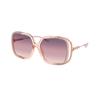 Purple Yellow Gradient Square Ladies Sunglasses Hc8423u 5889u6 56