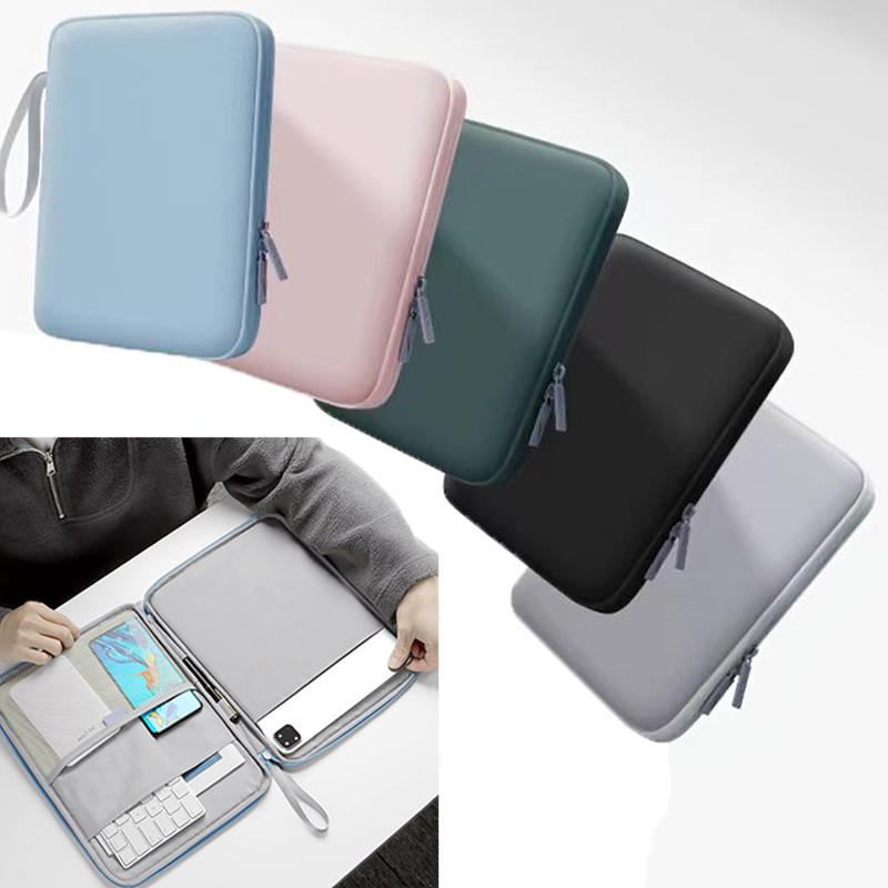 Tablet Sleeve Bag 10.9/12.9 Inch Handbag Case for IPad Air Samsung Xiaomi Lenovo Tablet Bag Cover Shockproof Pouch Multi Pockets