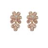 New Super Flash Celebrity Style Flower Earrings 111 Silver Needle Design High Sense Internet Celebrity Earrings Earrings