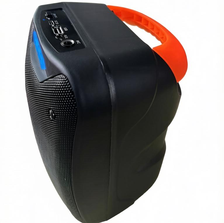 Protable Wireless Bluetooth Speaker with Bass Stereo Speaker Subwoofer Party Disco Light LED Flash FM Radio Outdoor Wireless Speaker