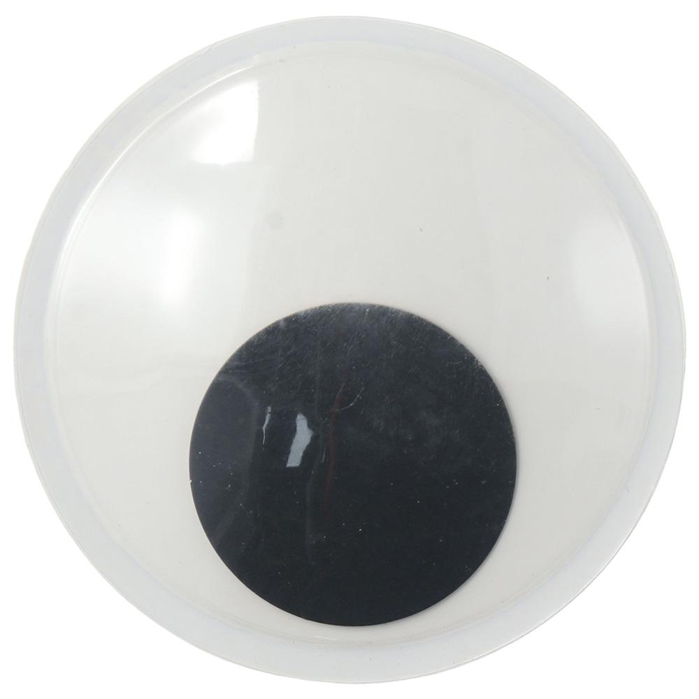 6PCS Black Black White Googly Eyes 5.9 Inches Wiggle Eyes Giant Googly Eyes Refrigerator Door