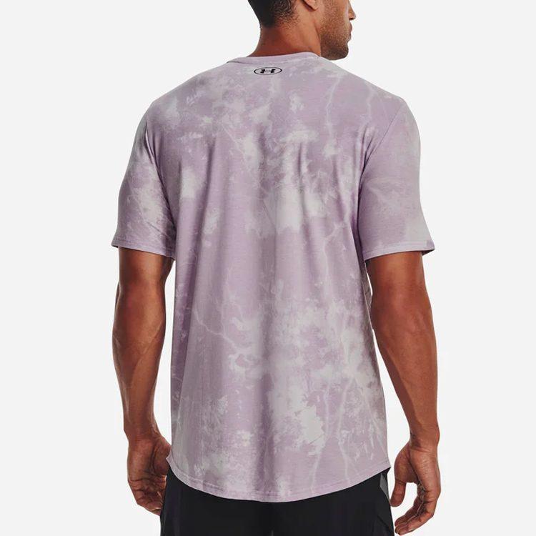 Under Armour T-shirt da uomo Viola 1374843-554