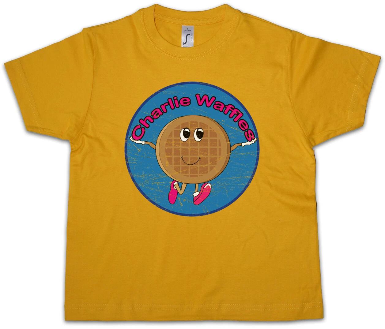 CHARLIE WAFFLES Kids Boys T-Shirt Two Sheen And Harper A Half Music Song Men- 120