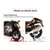 1/6 Suzuki Hayabusa Cool Alloy Motorcycle Model, Cool Sound and Light, Exhaust Pipe Sprayable, The Best Collection for Motorcycle Enthusiasts