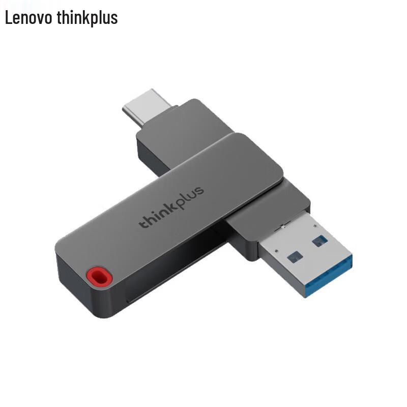 

Lenovo ThinkPlus Dual-Interface USB3.2 Type-C Metal Flash Drive