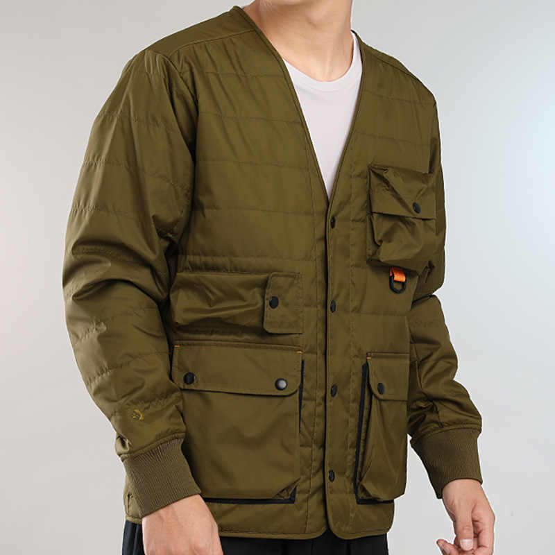 Converse Parka Coats Men's Green Collarless Moderate 10019990-A02