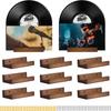 6pack/lot Floating Vinyl Record Display Shelves For Easy LP Storage Solution Vinyl Record Holder