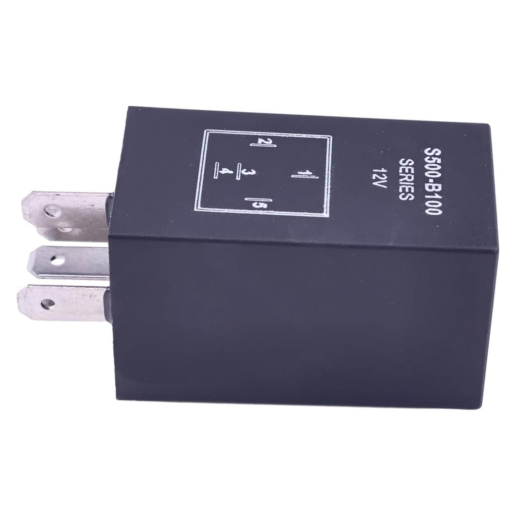 Glow Plug Relay Module AM138537 AM100819 S500-B100 Compatible with John Deere 4X2 4X4 6X4 755 855 XUV Gators F735 F915 F925 F935 Front Mowers 655 755