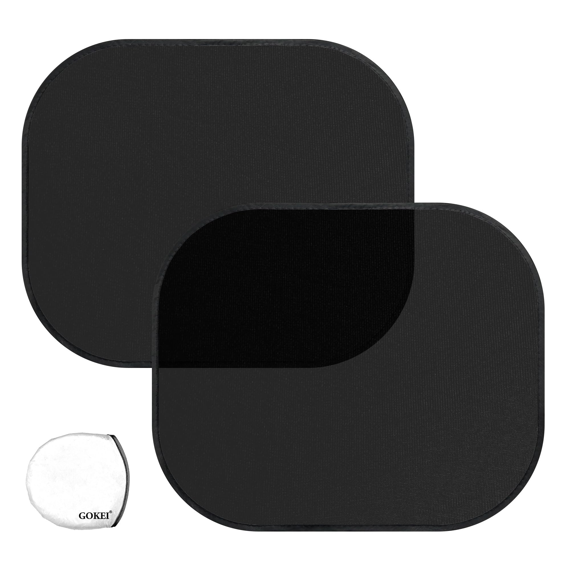 

GOKEI Car Sunshade, Car Window Sun Shade, Static Film [2 Pieces] Car Sun Shade,