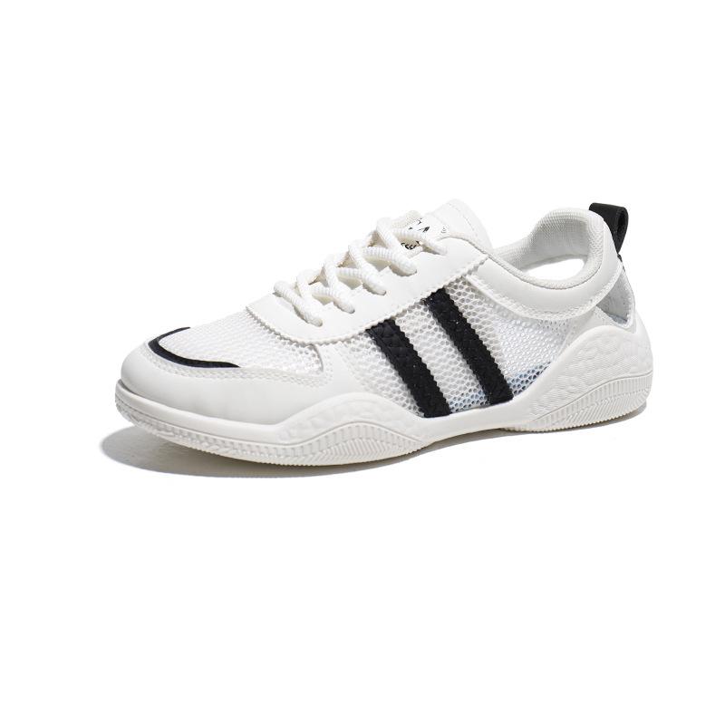 

Summer women s shoes new mesh breathable stepping shit feeling sports shoes women s running lightweight single mesh hollow casual shoes 40 чёрный