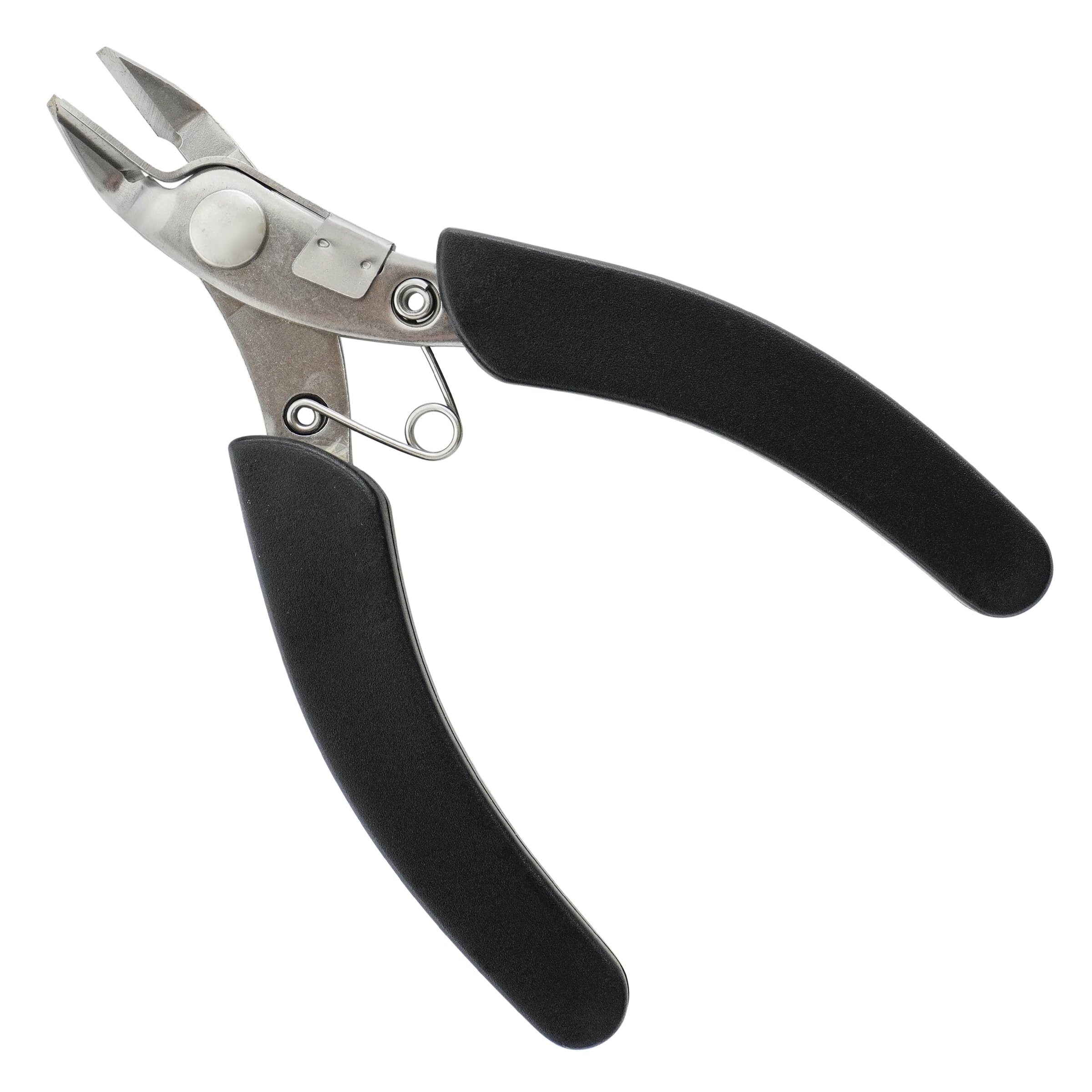 

Bigman Stainless Steel Hobby Nippers with Dust Catch for for Plastic Models and Crafts Plastic, HT-02S,