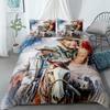 West Cowboy Duvet Cover Set Eu Single Double King Us Twin Full Queen Size Bedclothes