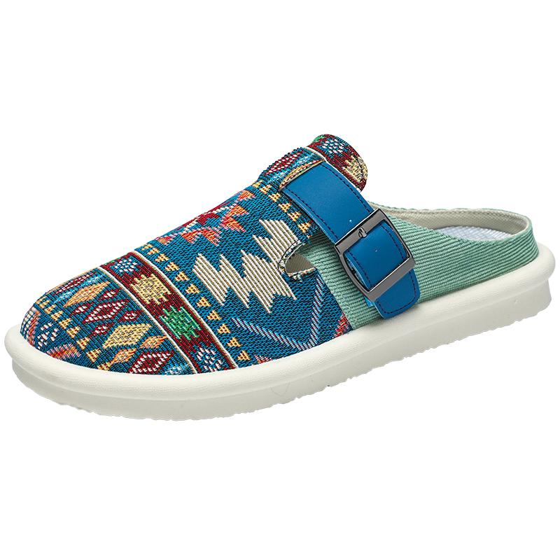 Fashion Mens Slippers Casual Outdoor Summer Shoes Breathable Sneakers Walking Hiking Slides Luxury Designer Fashion House Loafers