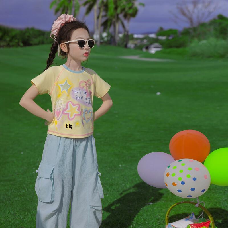 Girls' Summer Short Sleeve T-Shirt