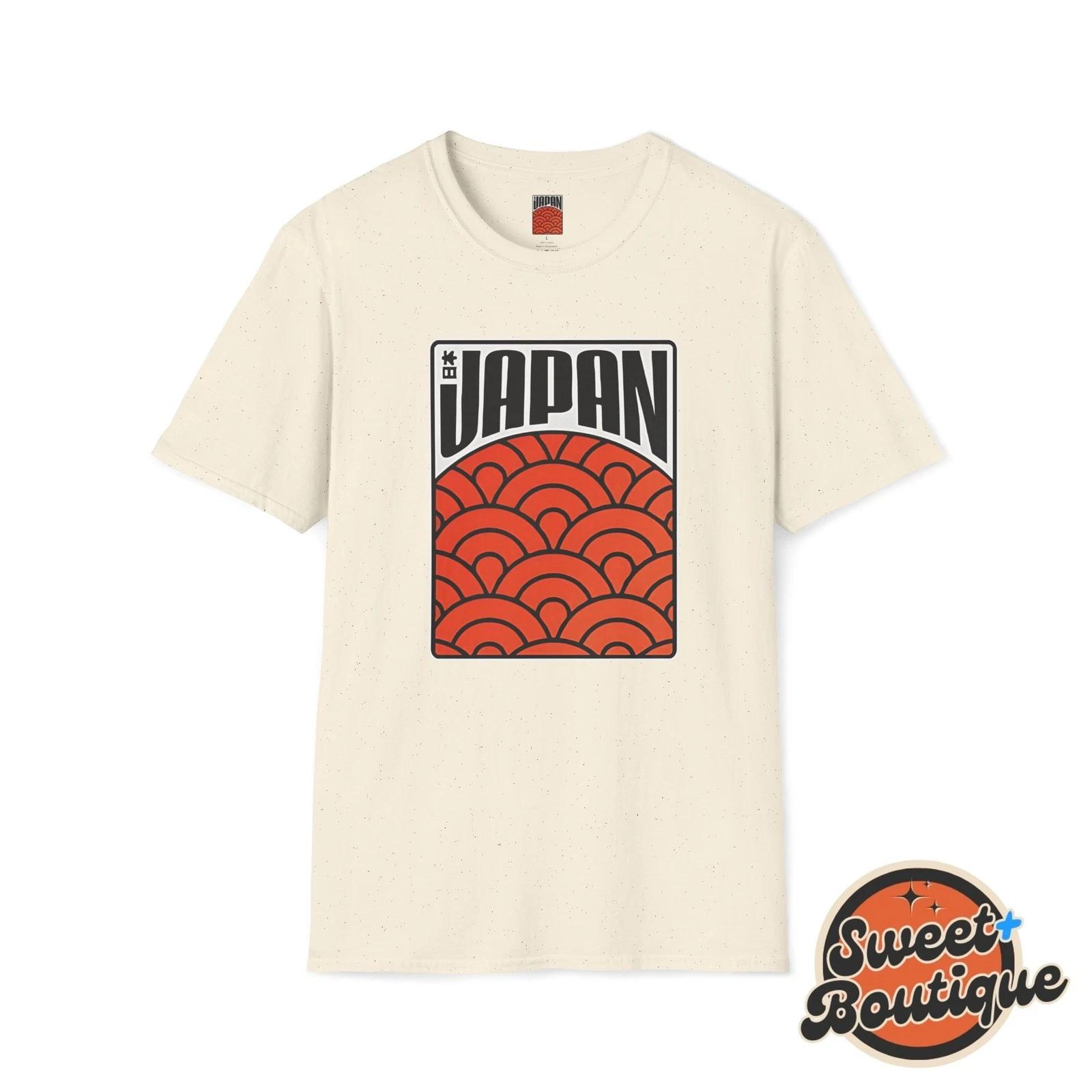 Japan Tee Unisex, Softstyle T shirt for Travelers, Graphic Tee, Japanese Culture S