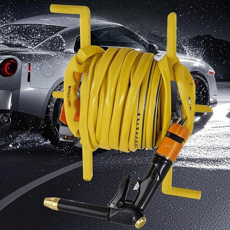 Tragbarer Wasserschlauch Elektrischer Kabelaufbewahrungsständer Bewässerungsschlauchrolle Schlauchhalter Haushaltsgartenbedarf Aufbewahrungswerkzeuge