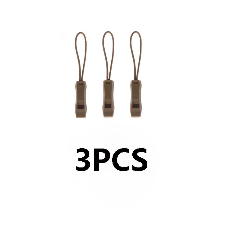 

3pcs Portable Mini Whistle And Tension Buckle Set, Perfect for Adventure Lovers, Camping, Survival Gear, Emergency Readiness