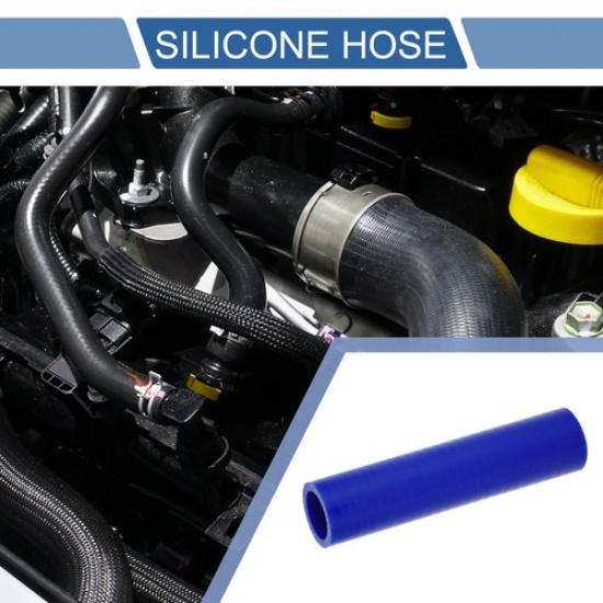 

1 Pcs 22mm 087 ID 127mm 5 Length 0 Degrees Blue Car Silicone Hose